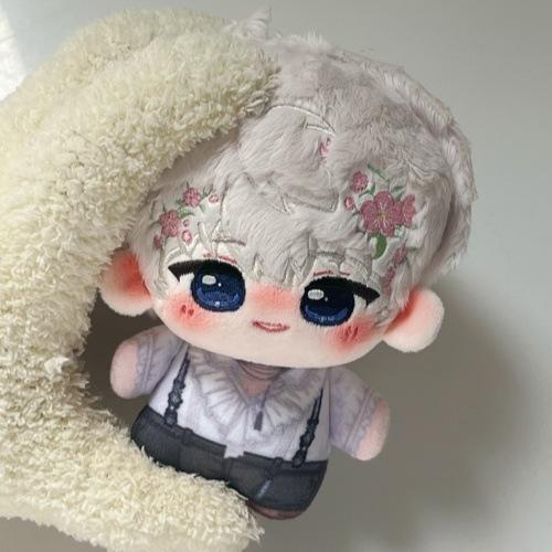 10cm Anime Love and Deepspace Plush Toys Sylus Rafayel Xavier Zayne Caleb Pendant Stuffed Doll Plushie Key chain Christmas Gifts