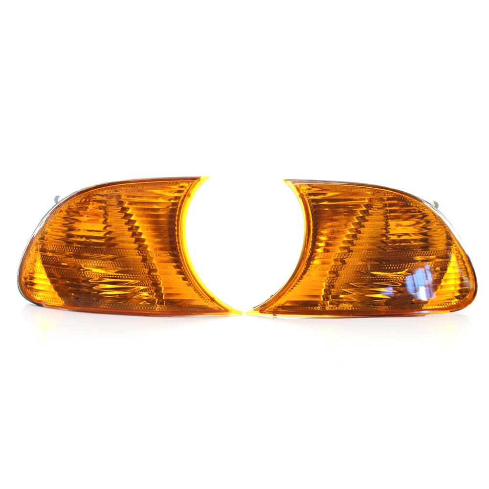

For BMW E46 2-Door 1998 - 2001 Left Right Turn Signal Blinker Side Corner Light Lamp Front Fog Light 63126904299 63126904300 Right
