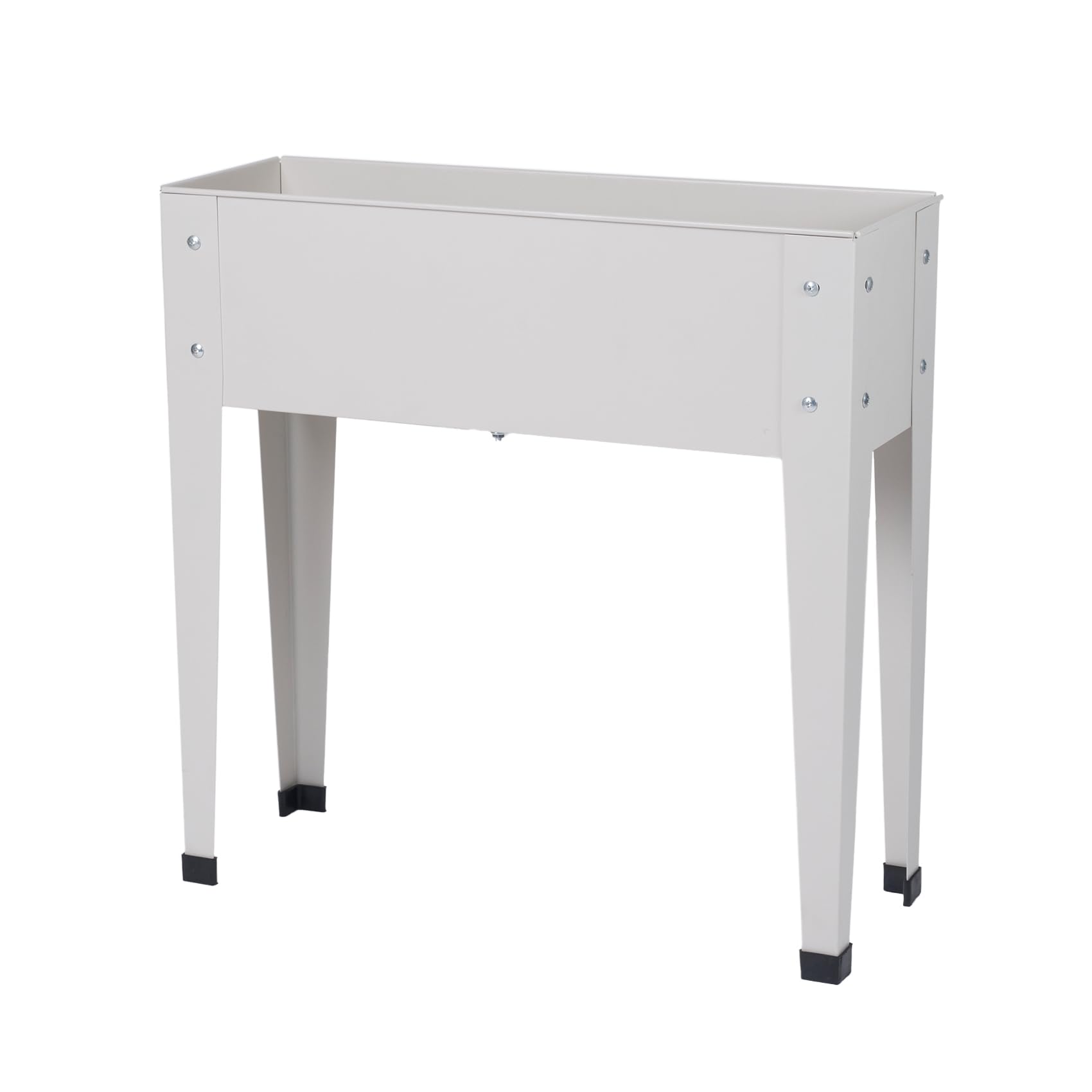 

Gardenmaster HKP-6020 Beige Rectangular Planter Stand, Colorful, Vegetable, Home Garden, Stylish, with Legs, for Outdoor Use