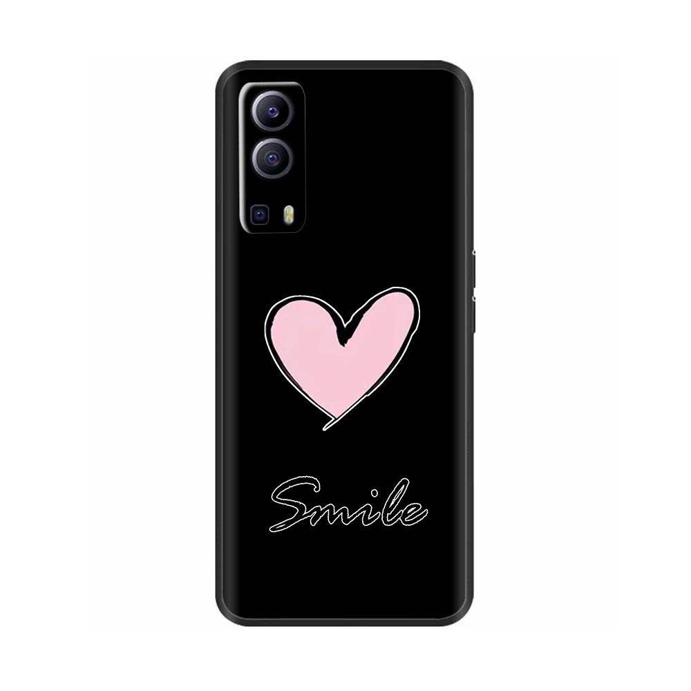 For Vivo Y52 5G Case For Vivo Y72 5G Soft TPU Silicone Cute Cartoon Shell Phone Back Cover For Vivo Y72 Y52 Cases Y 52 72 Fundas