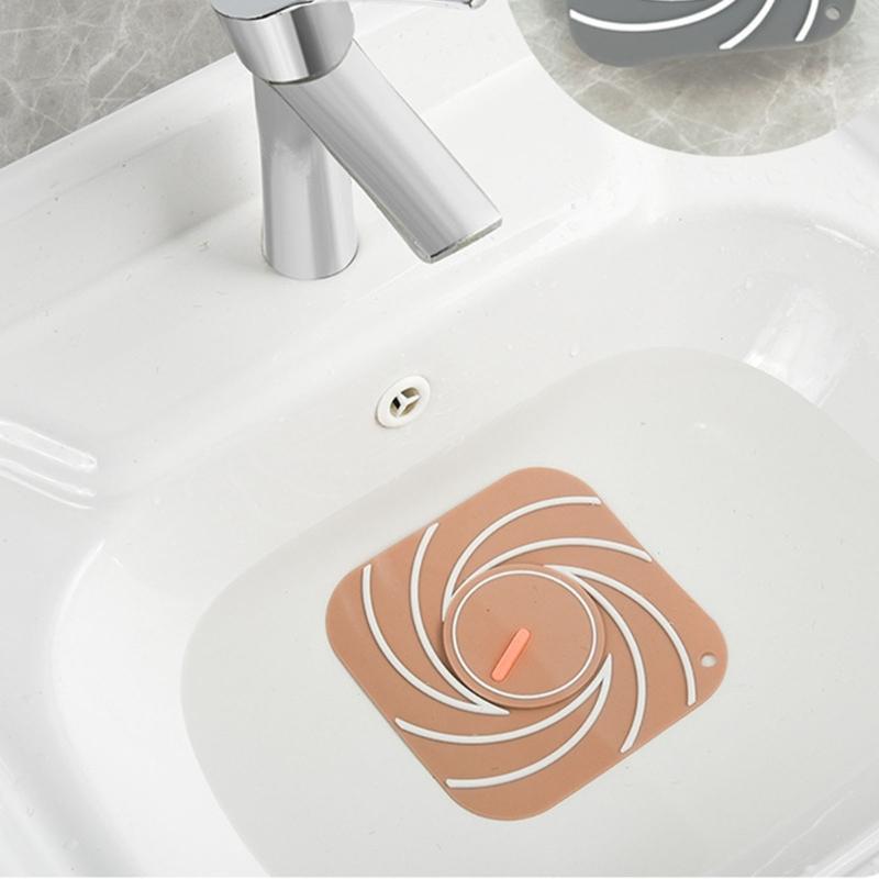 4pcs Soft Twist Sink Soaking Pool Sewer Stoppers Odor Prevention Impermeable Elastomer Multiple Tone