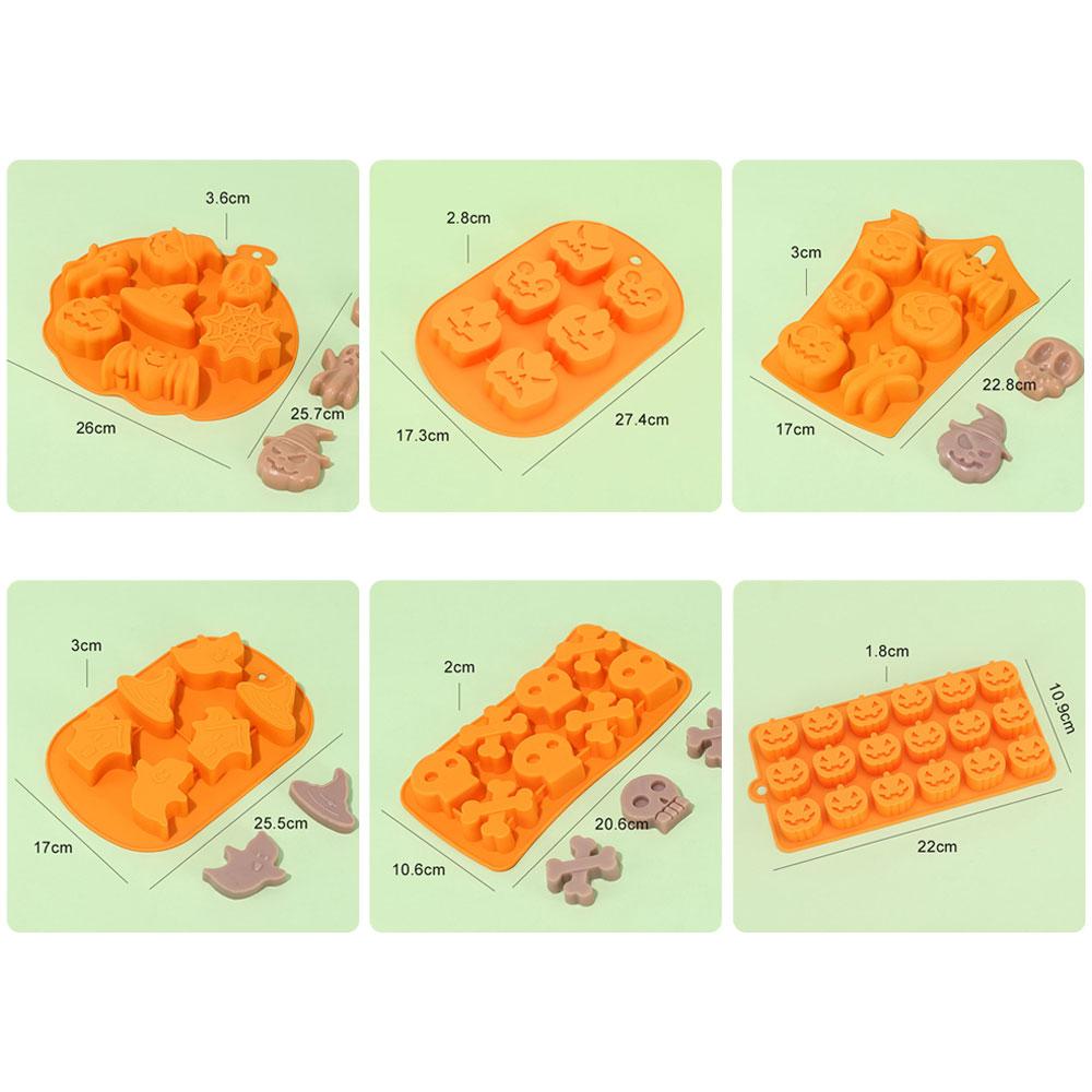 Silicone world Silicone Cake Mold Pumpkin Mold For Baking Pan For Pastry  Chocolate Mold Bakeware Ice Mould DIY Halloween Decor