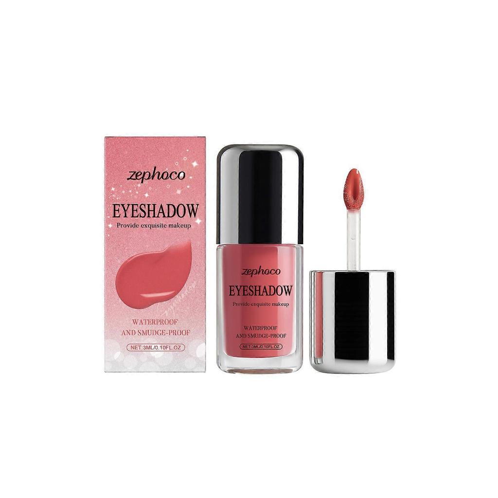 Zephoco Sparkling Peach Powder Liquid Eyeshadow Is A Fine, Lustrous, Non-Flaring, Color-Holding, And Waterproof Nude Powder Liquid Eyeshadow