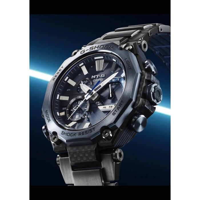 [Casio] G-Shock MT-G Bluetooth Solar Watch MTG-B2000YBD-2AJF Men's Black/Blue Gray