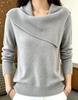 Women's Retro European & American Slimming Lapel Sweater - Playful & Versatile Knit Design