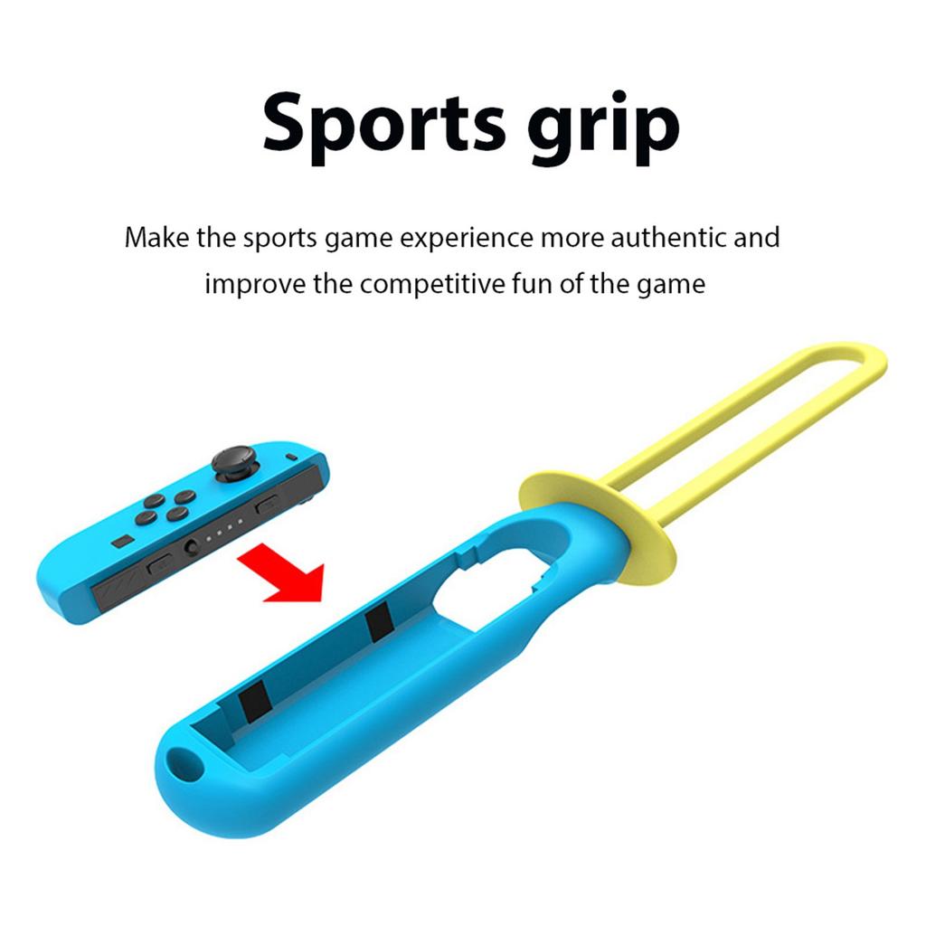 2Pcs Game Grips Handle Control Comfortable Grip with Wristband Enhance Gaming Experience Adjustable Hand Strap Game Lightsaber for Switch Joy-con