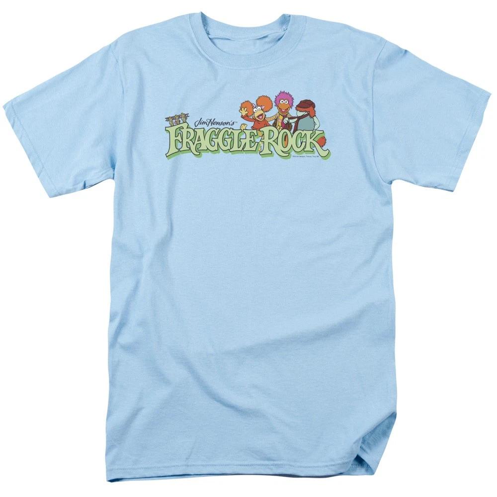 Fraggle Rock - Leaf Logo -  Unisex Short Sleeve Children s T-shirt - Blue 110
