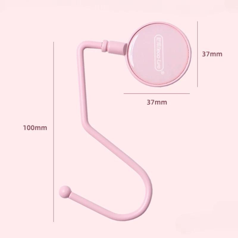1 Pcs Cute Morandi Bag Hook Heavy Table Purse Bag Hooks Travel Handbag Table Side Bag Hanger Office Desk Organizers