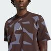 Adidas AMG Camo Cotton Knit Loose Short Sleeve Racing T-Shirt Men Tops KQ8353