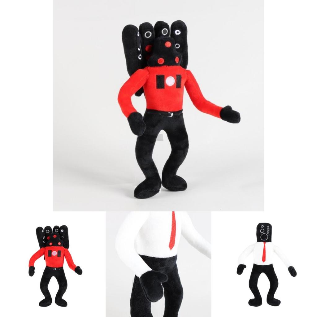 Bookfong Skibidi Toilet Speakerman Plush Toy, Funny And Adorable Animal Design, Short Plush Material, Perfect For Young Adults