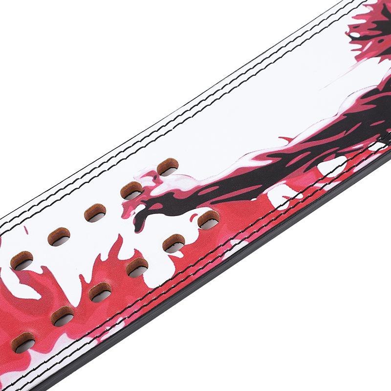 Krafttraining Gewichtheben Bankdrücken Taillenschutz Superfaser-Rindslederfaser Fitness Sport Schutzausrüstung Schönheitspflegeausrüstung