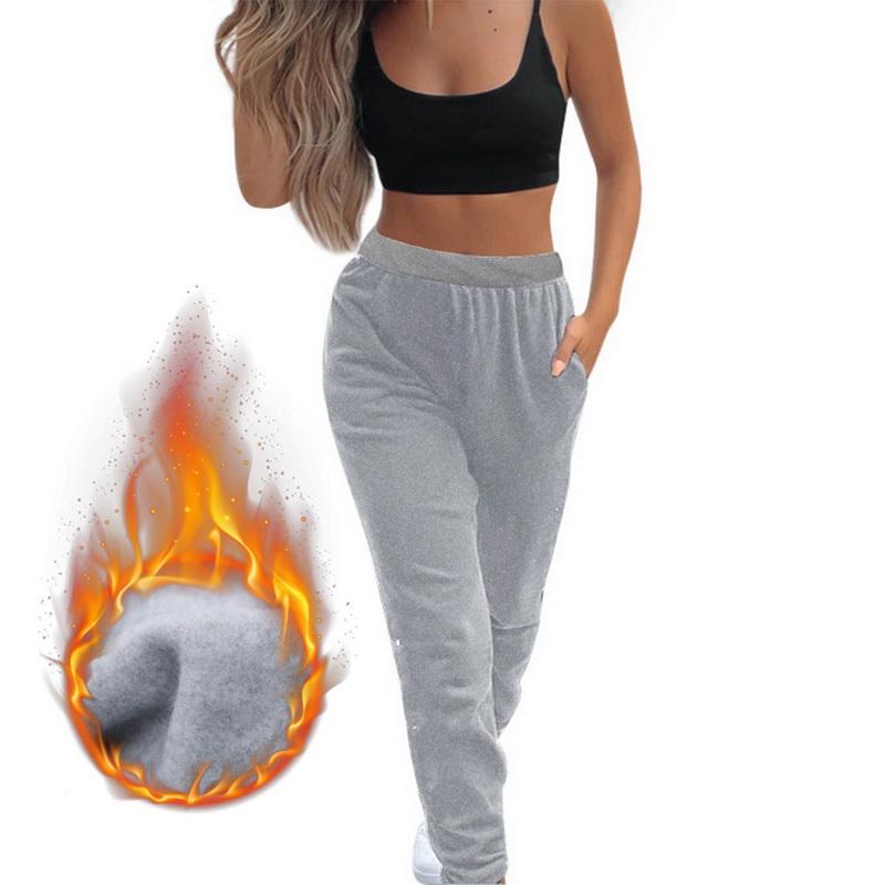 Invierno Pantalones de mujer Pantalones de gimnasia Color sólido Grueso  Cálido Pantalones femeninos Deportes Running Pantalones de lana comprar a  buen precio — entrega gratuita, reseñas reales con fotos — Joom