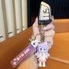 Cartoon Girl Keychain Creative Cat Cute Fun Bag Pendant Trinket Exquisite Cute Car Keychain