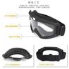 Offroad-Motorrad Harley Gesichtsmaske Brille Outdoor-Fahrbrille Skibrille Winddichte Ausrüstung
