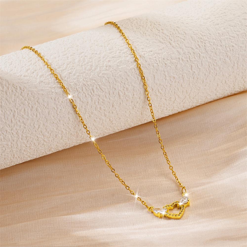 Simple Fashion Titanium Steel Women's Necklace - Non-fading, Luxurious, Versatile, Korean Style Clavicle Chain