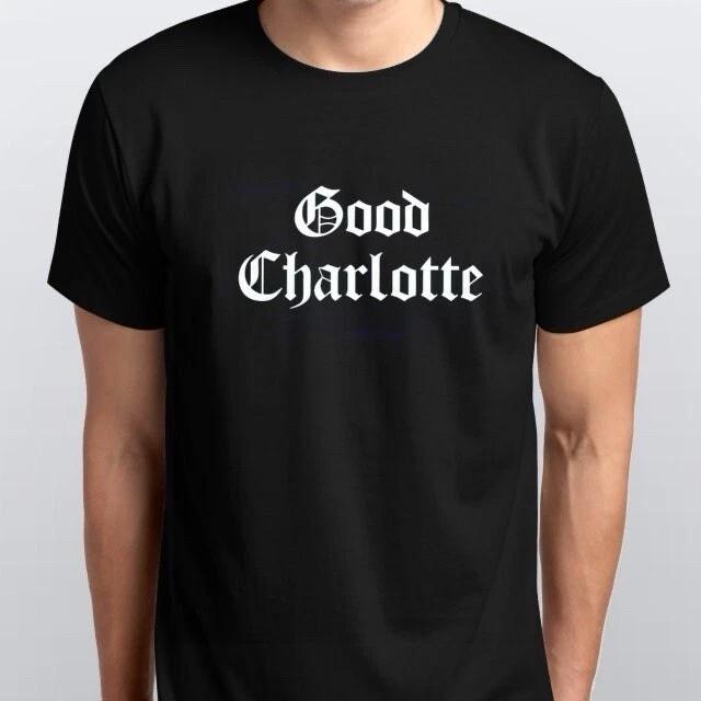 Men s and Women s T-shirts GOOD CHARLOTTE new T-SHIRT sizes S M L XL XXL colours black white XXXXL