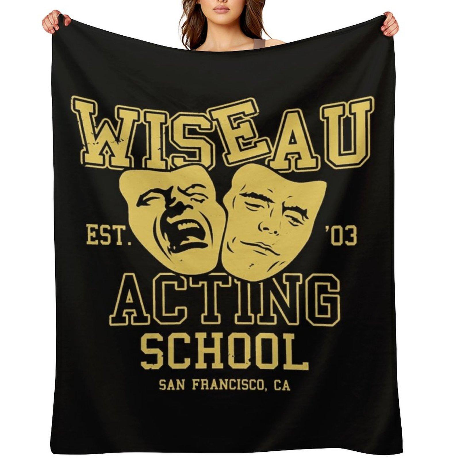 Плед Wiseau Acting School Милые Дизайнерские Мягкий Большой кровать клетчатый Пледы 30x40in