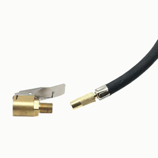 Car Truck Tyre Valve Air Tire Inflator Clip Pump Nozzle Metal Adapter Connector