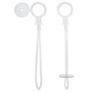 Transparent Loop Tie for Balloons 100pcs