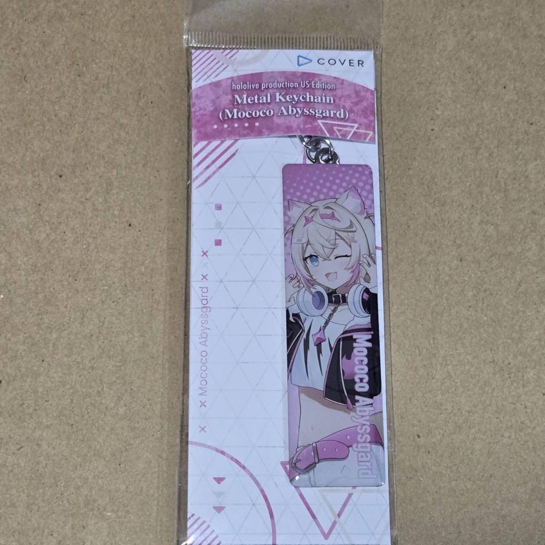 

[Б/У] Металлический брелок Мококо, лимитированный для площадки Anime Expo Hololive EN