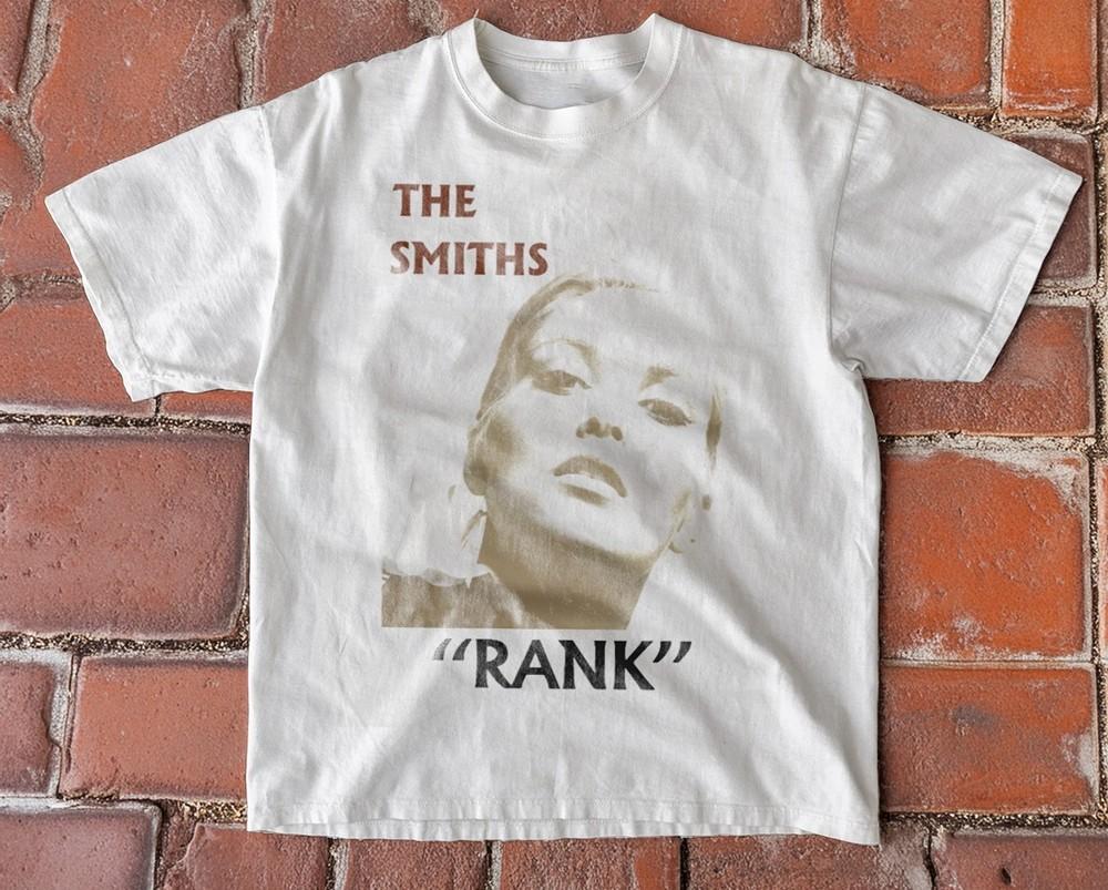 The Smiths Rank Shirt Unisex White Tshirt Sizes S to 5XL White Cotton Tshirt Unisex T-Shirt XXL
