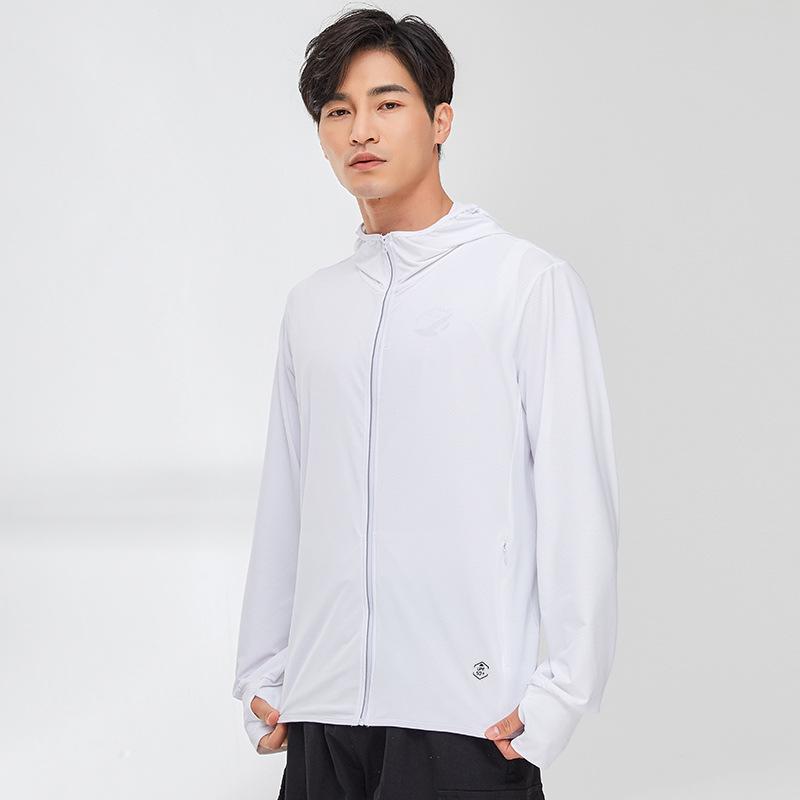 

Unisex Hooded Cardigan: Casual Zipper, Long Sleeve, Solid Color, Sports Style. Sun Protection Anti-UV. Perfect for Spring and Autumn. 2XL for Women