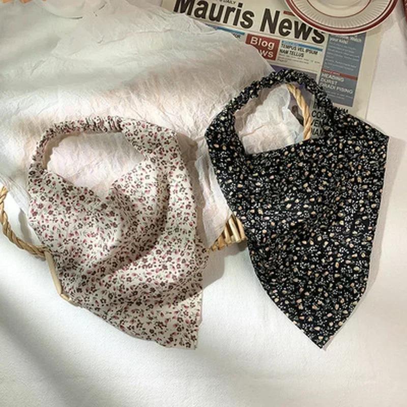 Kreativer Kopfschmuck Sommer Bedrucktes Dreieckiges Stirnband Böhmisches Stirnband Elastisches Stirnband Damen Staubdichtes Kopftuch Geschenke
