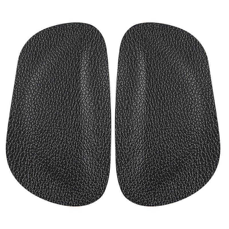 Латексные кожаные стельки-супинаторы - Мягкие, износостойкие, самоклеящиеся стельки для плоскостопия, вальгусной и варусной деформации стопы (Половина размера)