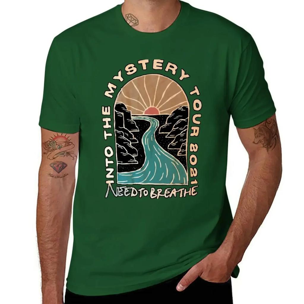 Needtobreathe Into The Mystery Tour 2021 Tshirt For A Boy Plus Sizes Aesthetic Clothes Unisexs Tall T Shirts
