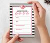 Inkdotpot Bridal Shower Games Advice For The Bride Set Of 50A  StripedA  Mad Libs Game