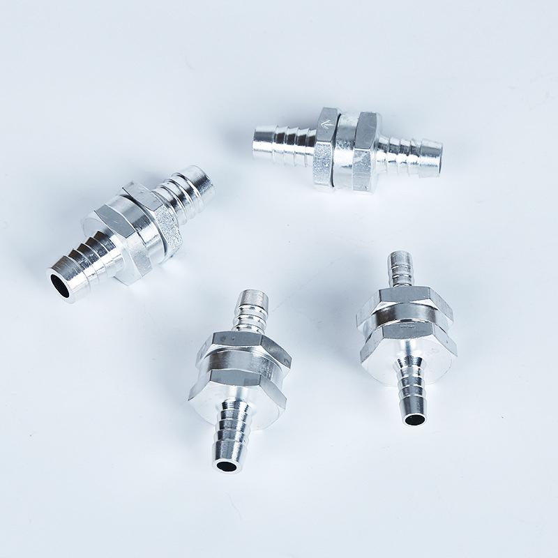 6/8/10/ 12Mm Valves Aluminium Alloy Fuel Non Return Check Valve Fit Carburettor