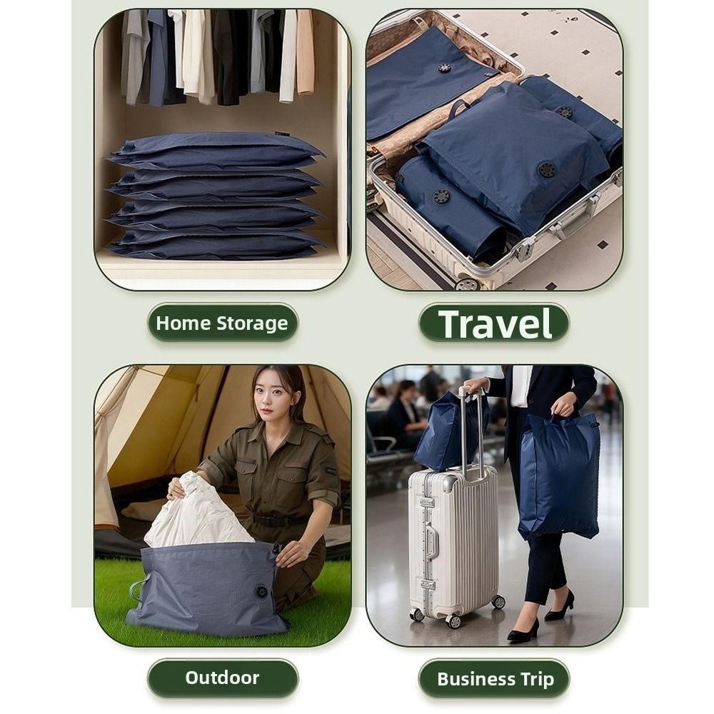 Moisture-Proof Vacuum Compression Bag Dustproof Luggage Organizer Home Storage