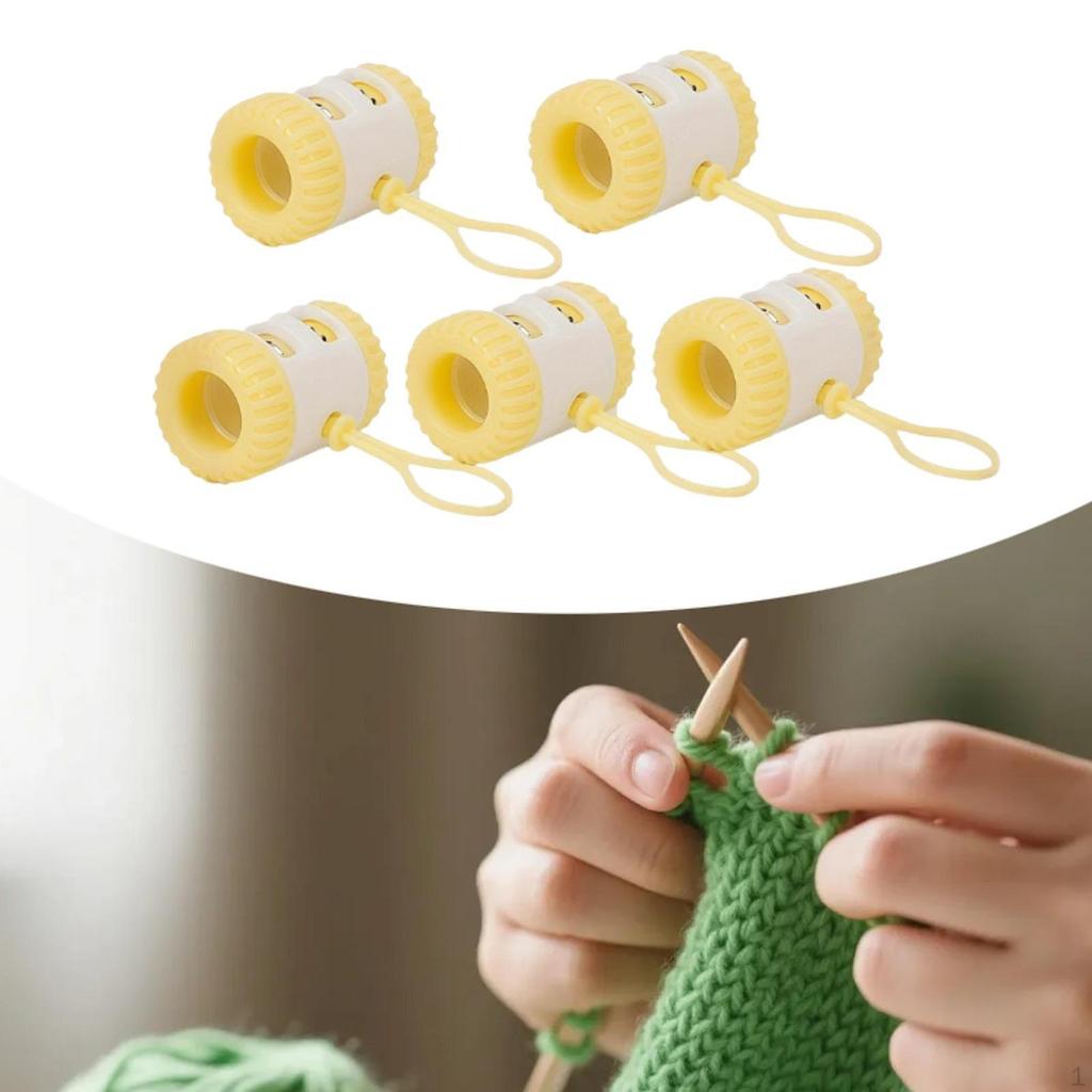 Strickzähler Häkelstichmarkierer, DIY Nähwerkzeug Praktisch Leicht Robust Ersatz