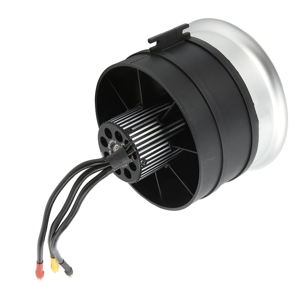 RC 120mm SEDF Electric Ducted Fan Semimetallic 10 Blades with Motor for RC Plane