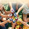 1/6PCS Color Beverage Can Opener With Protective Cover Plastic Tab Can Openers Reusable Easy Can Opener Kitchen Tool