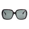 Gucci Avant-Garde Irregular Shape Double G Logo Sunglasses Women sunglasses Black GG1629SA