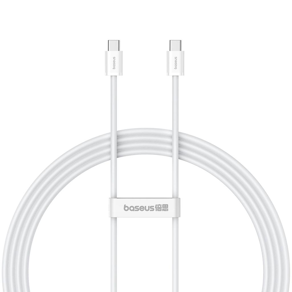 Baseus Superior Series Ll Usb-C - Usb-C 30W 480Mb/S 2M Cable - White