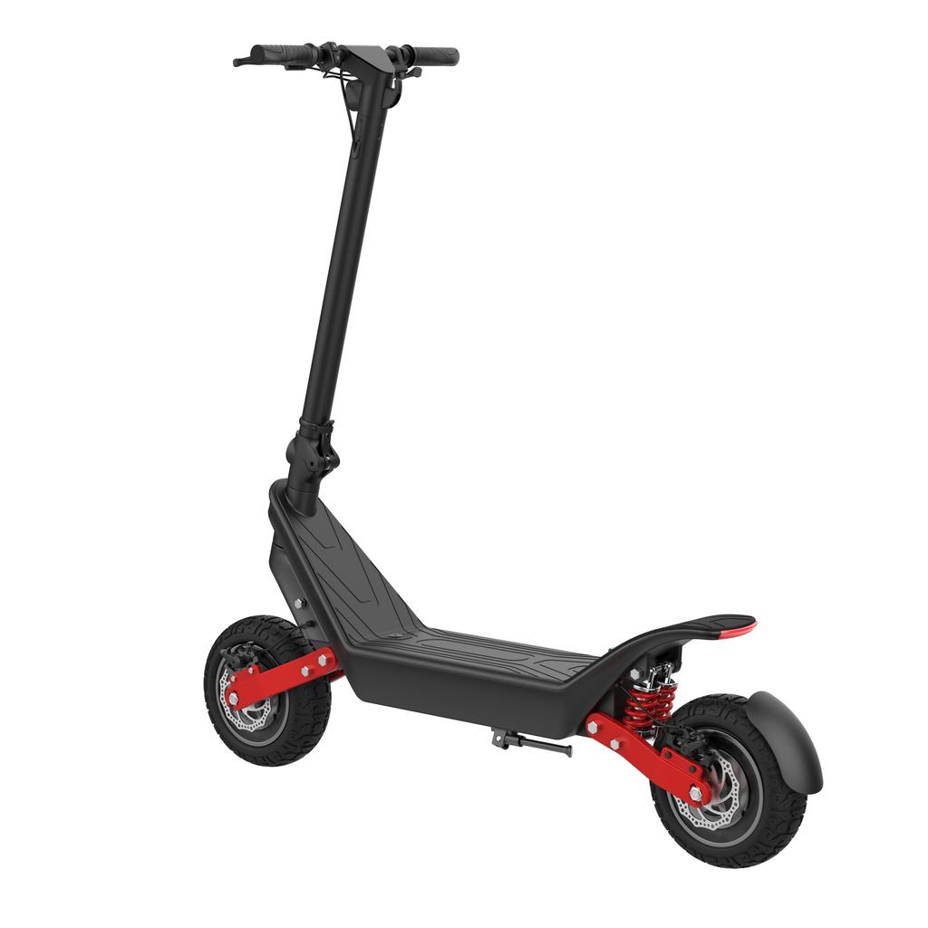 Alnsoor X10 Mountian All-Terrain Folding EScooter For Adult 48V/18.2Ah Battery 1000W Dual Motor 11 Inch Tires City Outdoor Electic Bicycle