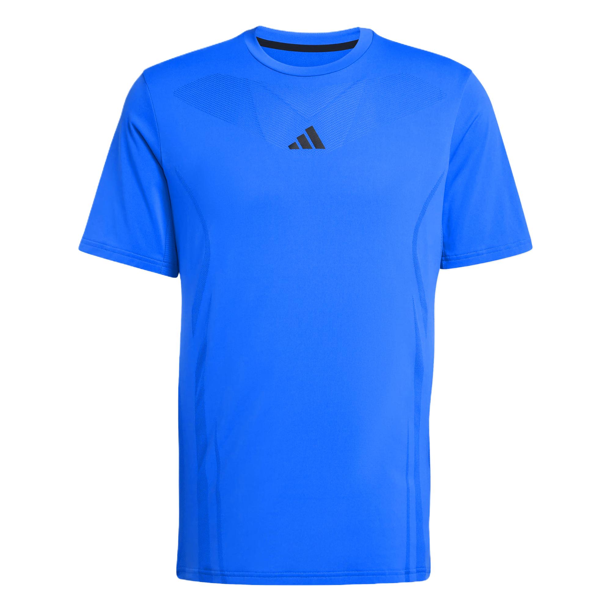 Adidas Airchill T Shirts Men s Light Blue Crew Neck KE2388 3XL