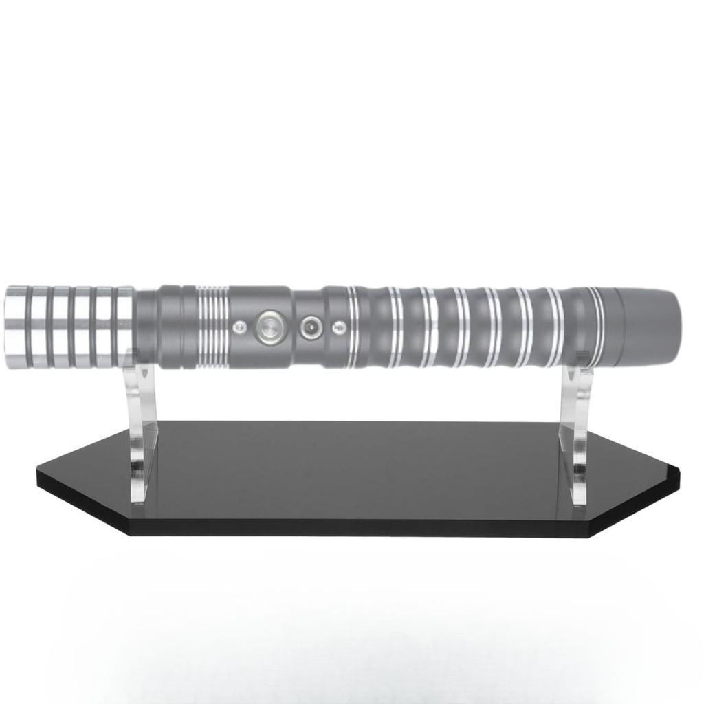 2 Sets Desktop Sword Rack Acrylic Storage and Display Stand for Light Swords Sabres Daggers Wands