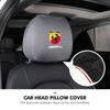 Autositz Kopfstütze Nackenkissen Staubdichte Schutzhülle Für Abarth FIAT 500 Ducato Stilo Palio UNO Astra Bravo Tipo