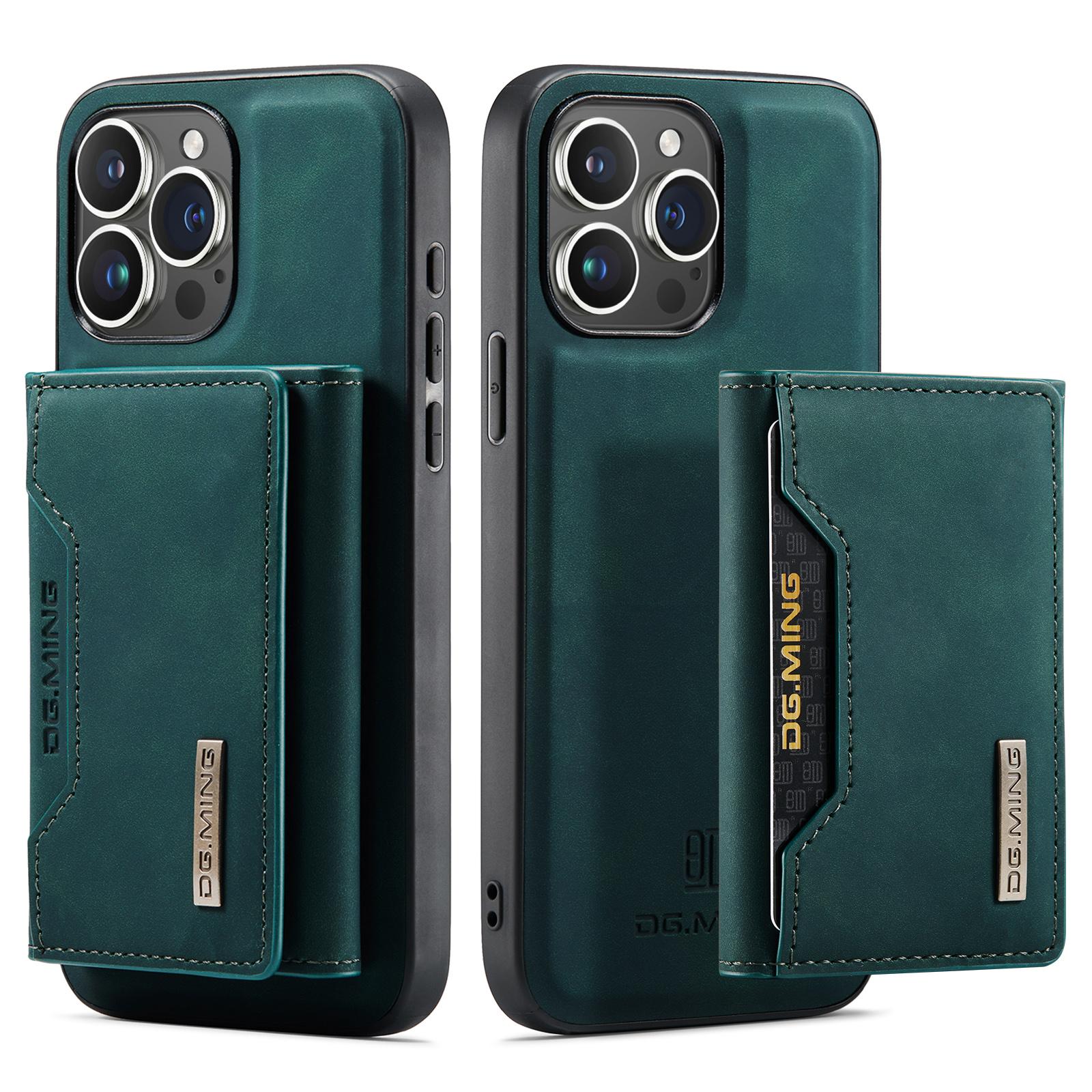 

Съемный чехол-кошелек 2 в 1 с держателем для карт для IPhone 13 Mini 15 14 13 12 Pro Max XS X XR 7 8 Plus кожаный противоударный чехол IPhone 13 зелёный
