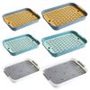 1pcs Rabbit Litter Tray Toilet Small Pet Animal Potty Trainer Bunnies Corner Toilet Box For Ferret Hamster Dragon Cat Guinea Pig