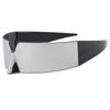 Spot trend cool new special-shaped mirror niche sports technology sense anti-blue light integrated sunglasses