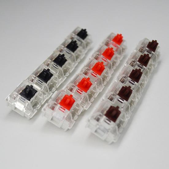 16Pcs/Set Mute Mechanical Replacement Parts 3 Keyboard Shaft Pin MX Button Key