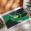 Tappeto in Velluto di Cristallo con Stampa Calcio Werder Bremen, Comodo Assorbente d'Acqua Antiscivolo Tappeto per Pavimenti Interni