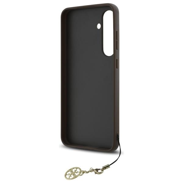 Guess Guhcs24Fegf4Gbr S24 Fe S721        Brazowy/Brown Hardcase 4G Charms Collection