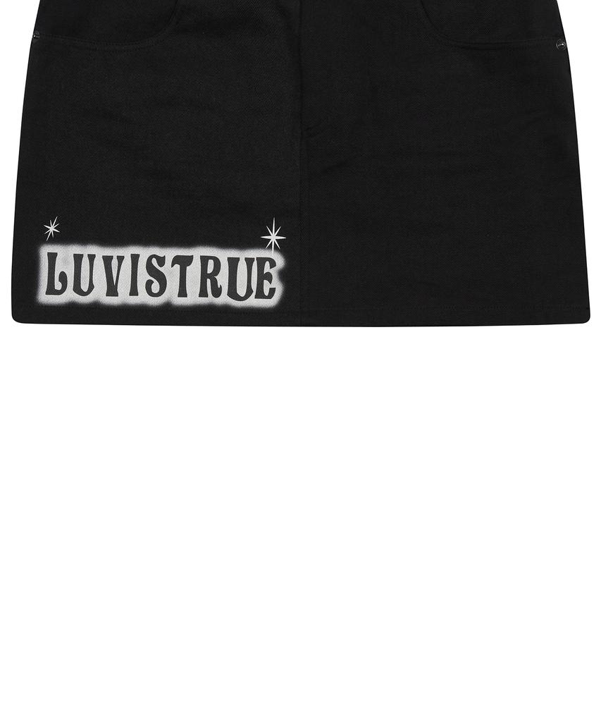 Love Is True Mz Low Lise Skirt(Black)
