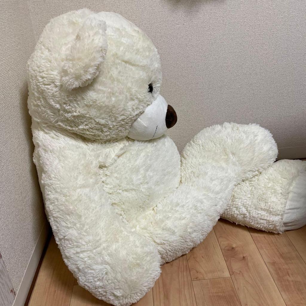 [USED] Polar Bear Teddy Bear Extra Large Stuffed Animal