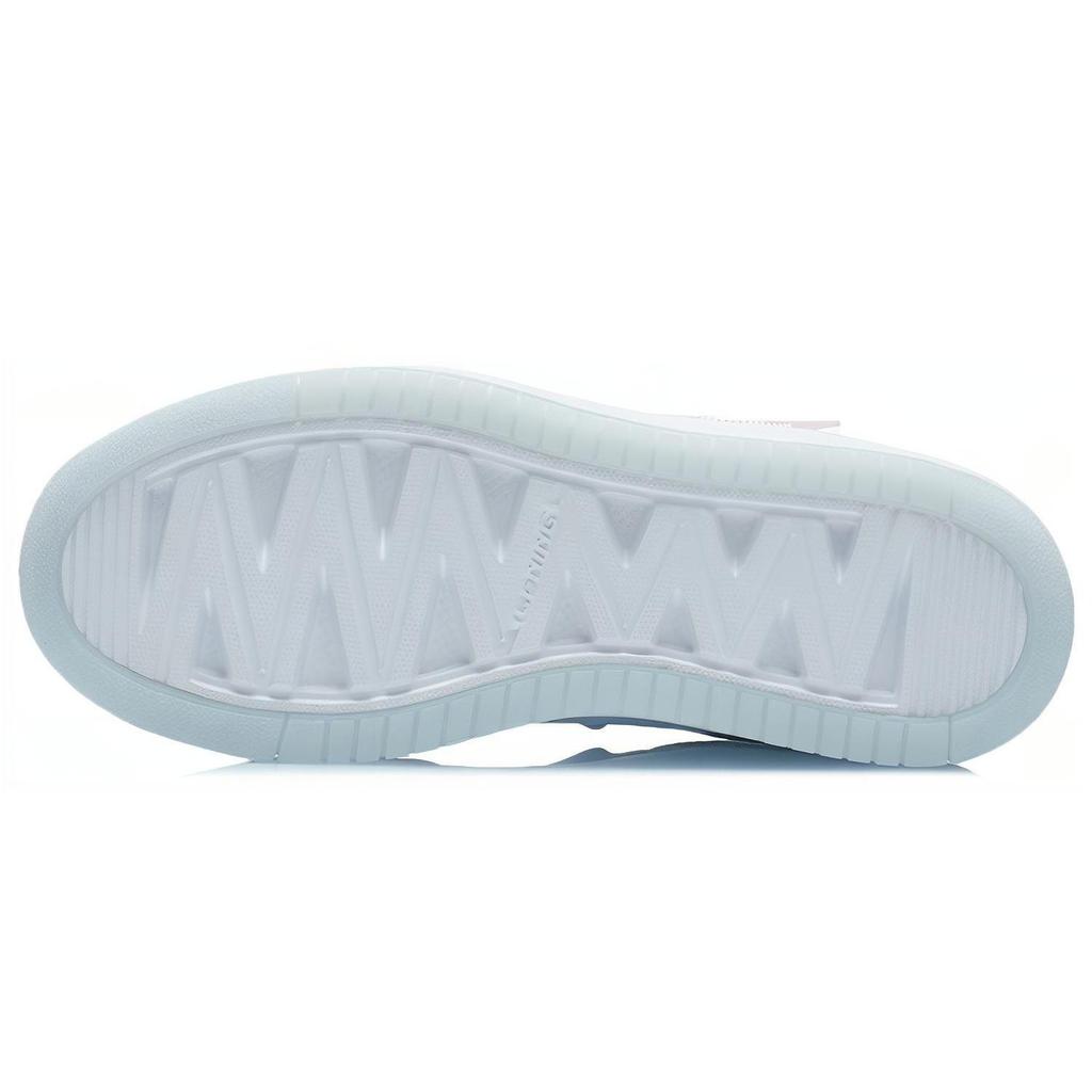 Li Ning Rising Phoenix Thermal Slip Resistant Low Top Skateboard Shoes Women's White AGCR304-1